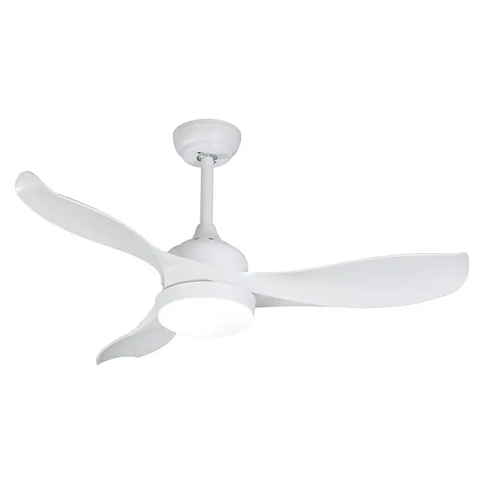 Arte confort Ventilador de techo Icaria - Diámetro: 107 cm, Blanco, 65 W, AC