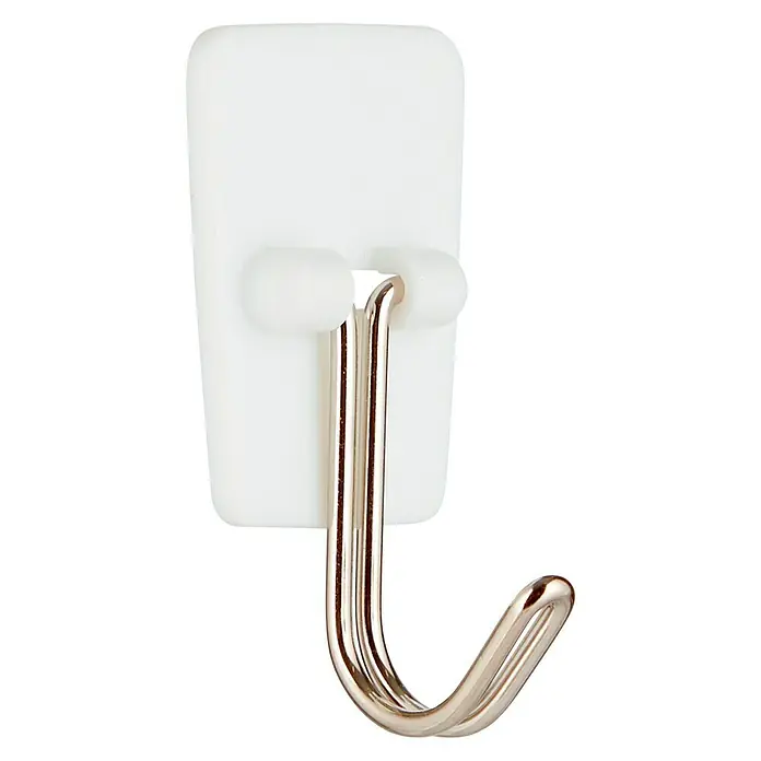 3M Command Colgador adhesivo 17067 - 3 ud., Plástico, Blanco