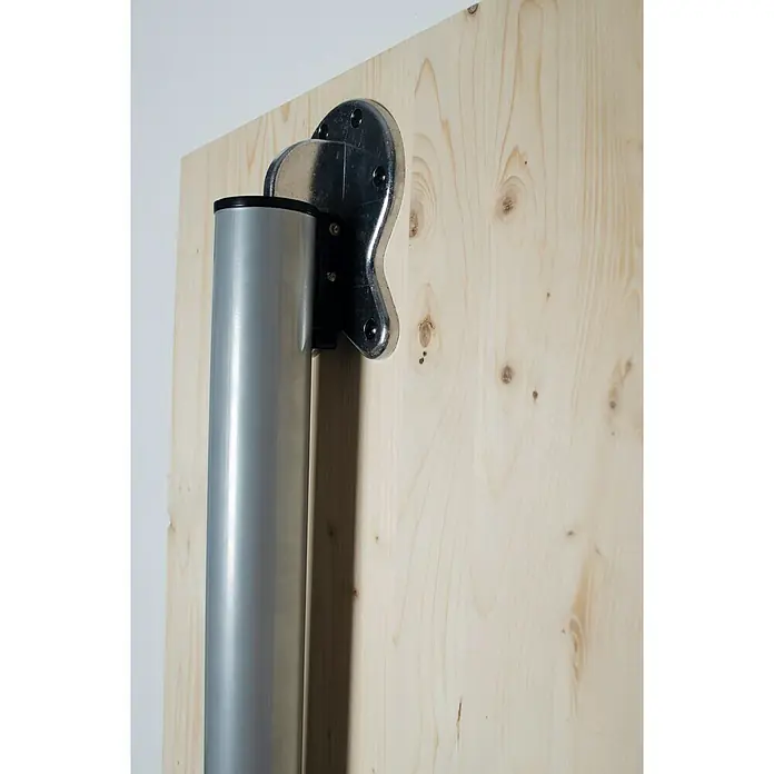 Element System Postolje za namještaj - Ø x V: 50 x 700 mm, Bijelo-aluminij, Nosivost: 50 kg