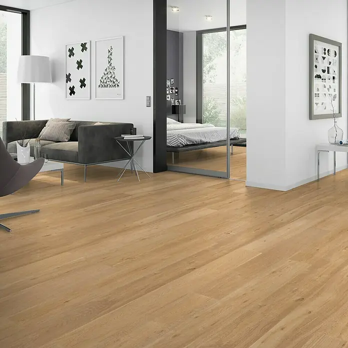 Classen Vinylboden GreenVinyl Traubeneiche gehobelt - 1.290 x 173 x 4 mm, Landhausdiele - Stimmungsaufnahme