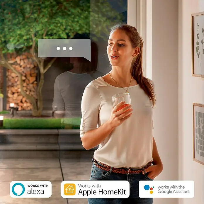 Philips Hue Aplique exterior LED Resonate - 8 W, 12 x 9,3 x 18 cm, Negro, IP44