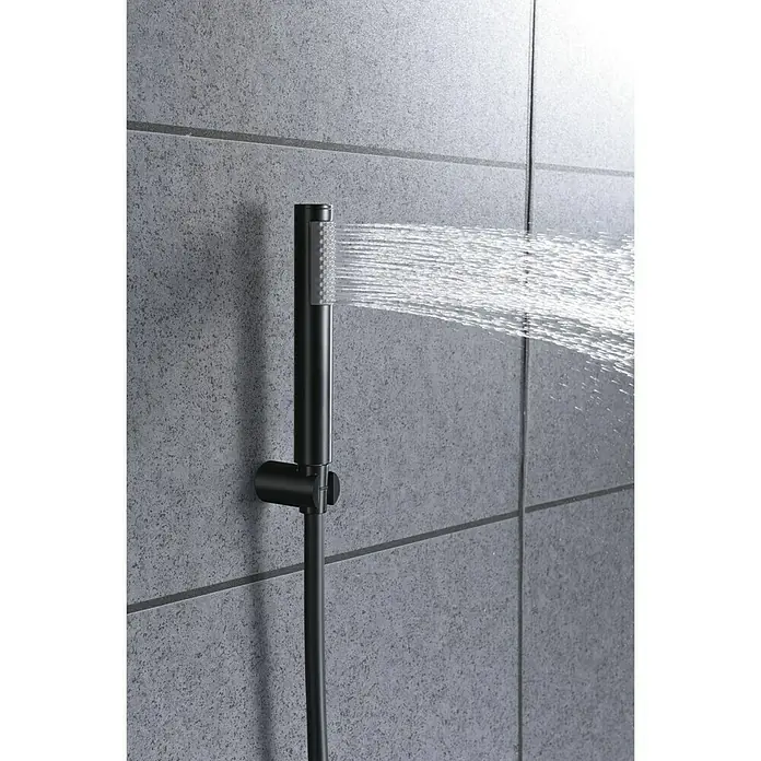 Imex Olimpo Grifo de bañera - Negro, Mate