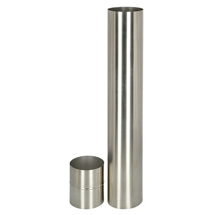 Buschbeck Grillrohrverlängerung - Silber, Durchmesser: 18 cm, Passend für: Buschbeck Gartenkamin Auckland