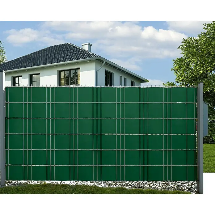 Hadra Vlechtband - 250 x 190 cm, Groen