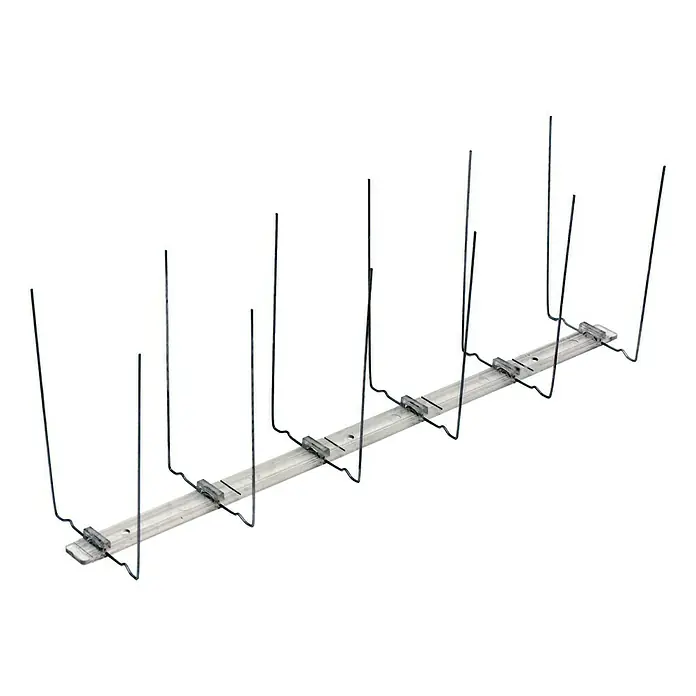 Sarei Taubenschutz Typ 1 - 33,3 x 20 x 11 cm, Zweireihig - Vorderansicht