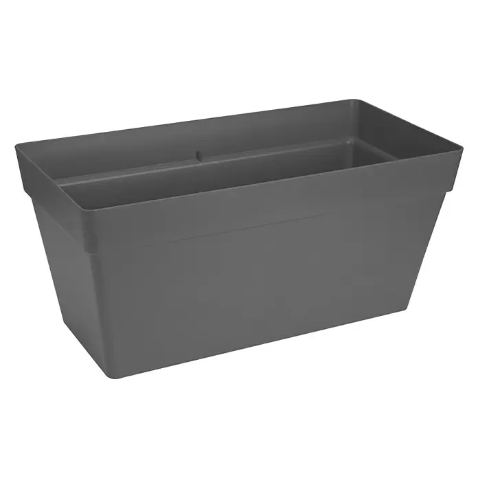 Elho Loft Urban Plastična žardinjera - Vanjska dimenzija (D x Š x V): 70 x 35 x 32 cm, Plastika, Antracit - Pogled sprijeda