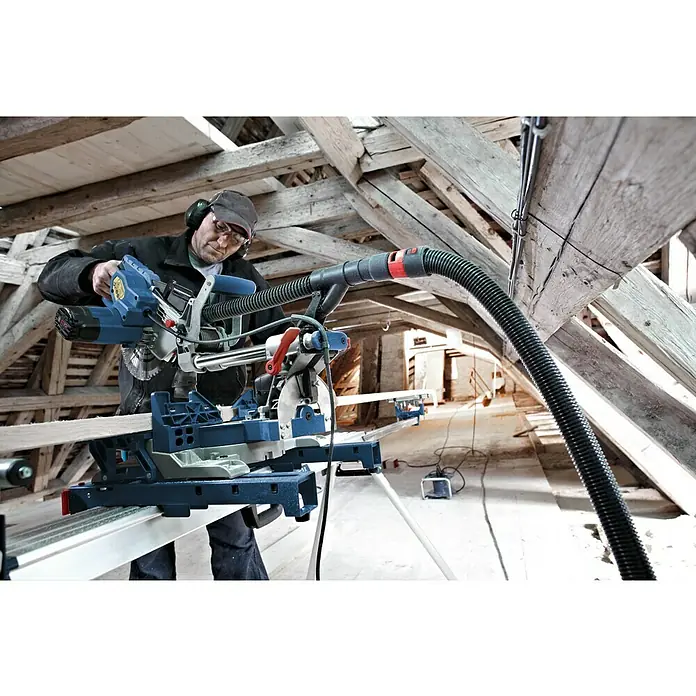Bosch Professional Paneelsäge GCM 8 SJL - 1.600 W, Durchmesser Sägeblatt: 216 mm