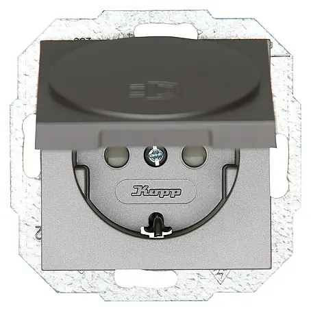 Voltomat Verona Steckdose mit Deckel