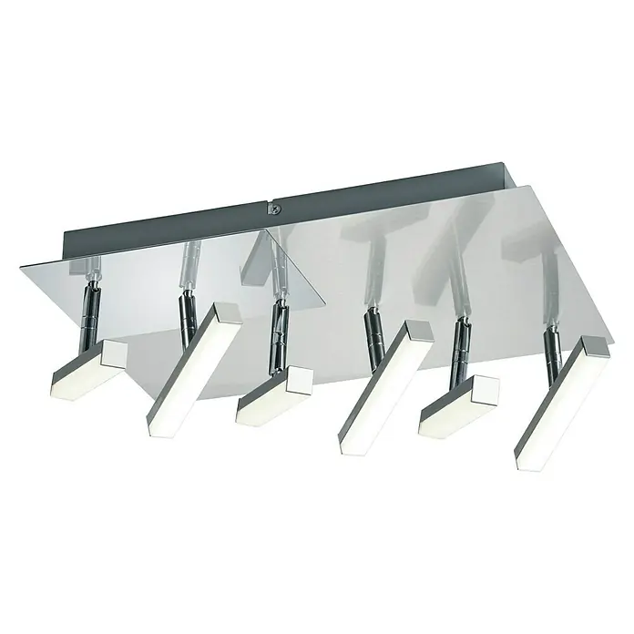 Reality Leuchten LED-Deckenleuchte - 27 W, L x B x H: 40 x 27,5 x 15 cm, Warmweiß - Ansicht von unten