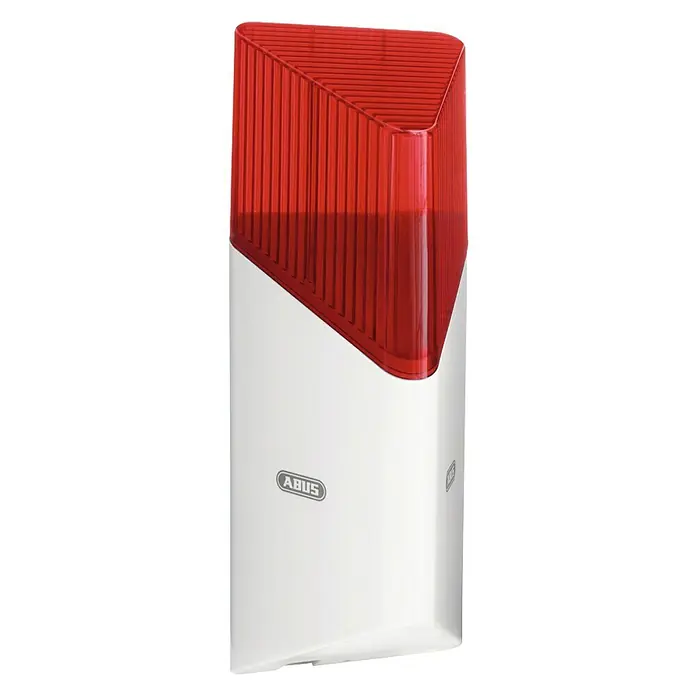 Abus Smartvest Alarmsirene - 102 x 112 x 300 mm, Passend für: Abus Smartvest Alarmanlage, 100 dB - Vorderansicht