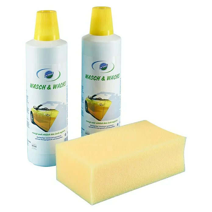 Ernst Reinigungsmittel WASH & WAX - 3 -tlg. - Vorderansicht