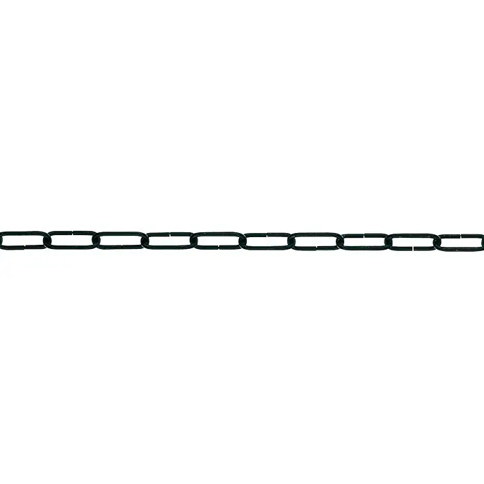 Stabilit Ringkette Meterware - 3 mm, Zaponiert - Vorderansicht