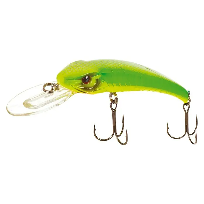 Westline Wobbler Flashside 90 D - Zielfisch: Barsch/Zander/Forelle, 9 cm, Mit Drillingen, CH - Vorderansicht