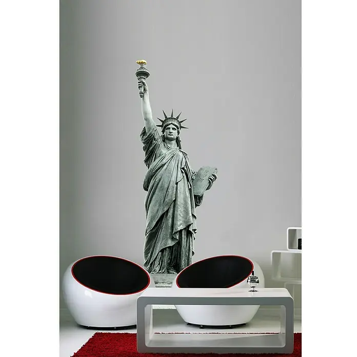 Wandtattoo XXXL - Freiheitsstatue, 58 x 177 cm - Stimmungsaufnahme