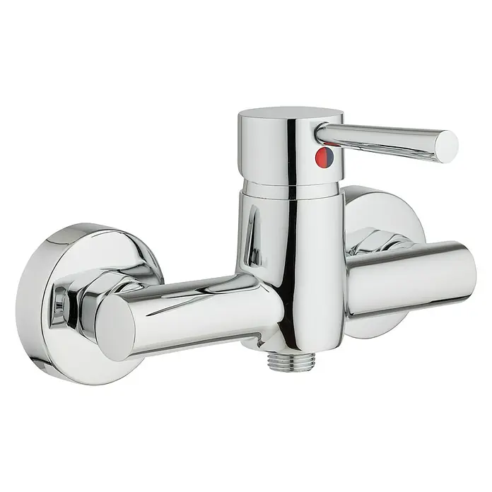 Camargue Merida II Brausearmatur - Chrom, Glänzend