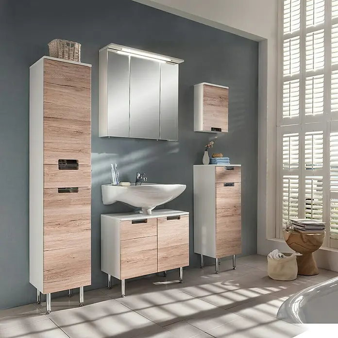 Schildmeyer Sunny Oberschrank - 33 x 16,8 x 46,5 cm, Eiche Natur