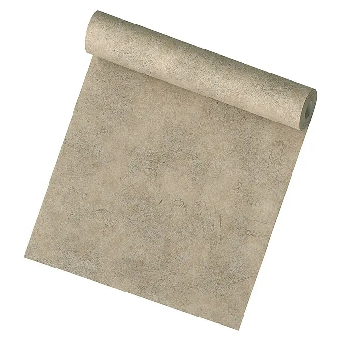 AS Creation Vliestapete Meistervlies 5 - Taupe, Uni, 10,05 x 0,53 m