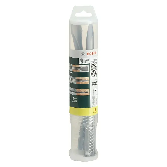 Bosch Komplet dlijeta i svrdla 110/160/250 mm - SDS Plus, 5 -dij. - Pogled sprijeda