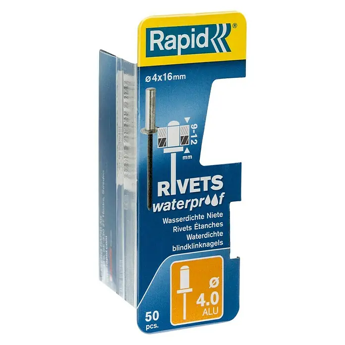 Rapid Slijepa zakovica - Duljina zakovice: 16 mm, Promjer zakovice: 4 mm, 50 Kom. - Pogled s lijeve strane