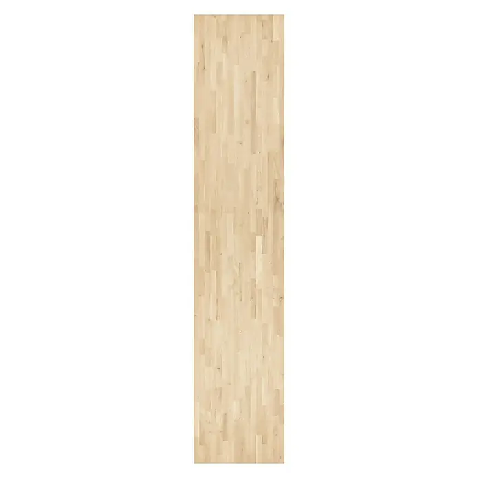 Exclusivholz Massivholzplatte - Rubberwood, 260 x 63,5 x 2,6 cm