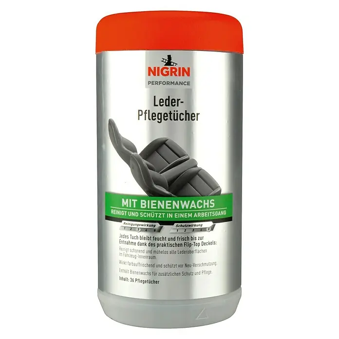 Nigrin Performance Lederpflegetücher - 36 Tücher