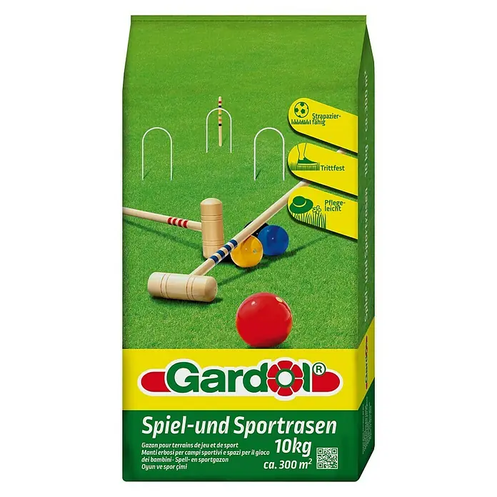 Gardol Spiel- & Sportrasensamen - 10 kg, 300 m²
