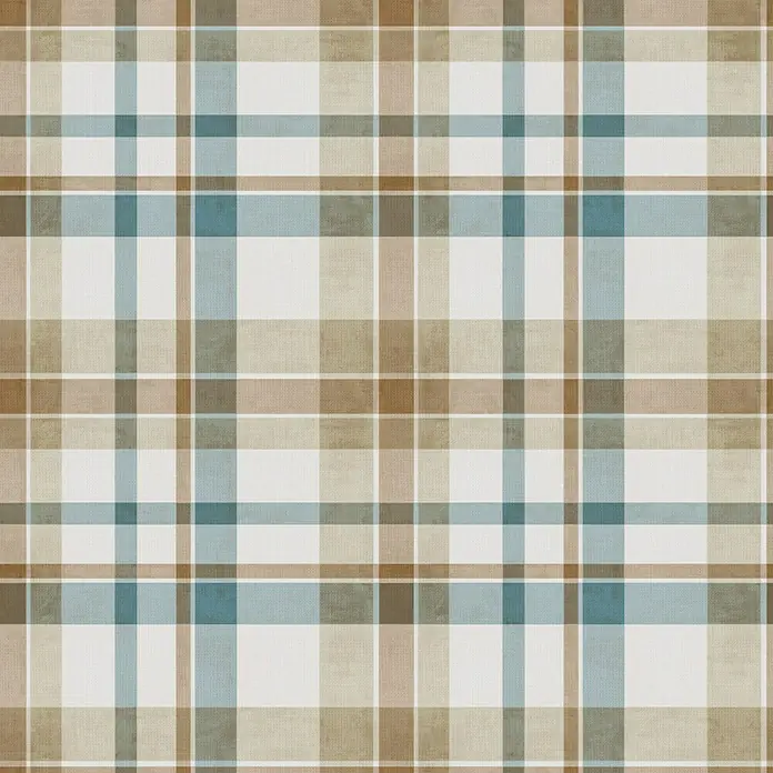 D-c-fix Manhattan Tischdecke Borneo - Blau, 150 cm, Rund