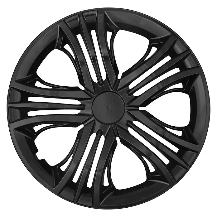 Cartrend Radzierblende Fun - 15 ", 1 Stk., Schwarz - Vorderansicht