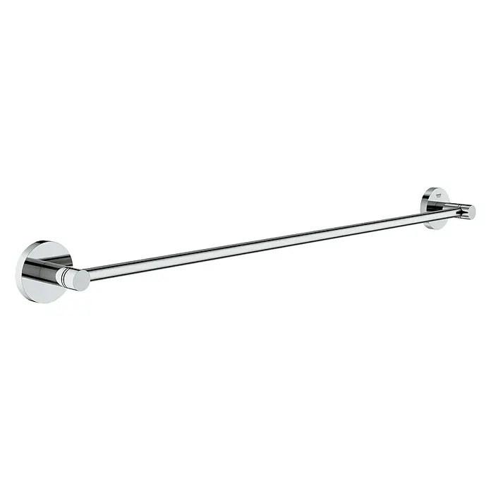 Grohe Essentials Badetuchhalter - Breite: 65,4 cm, Chrom, Glänzend - Vorderansicht
