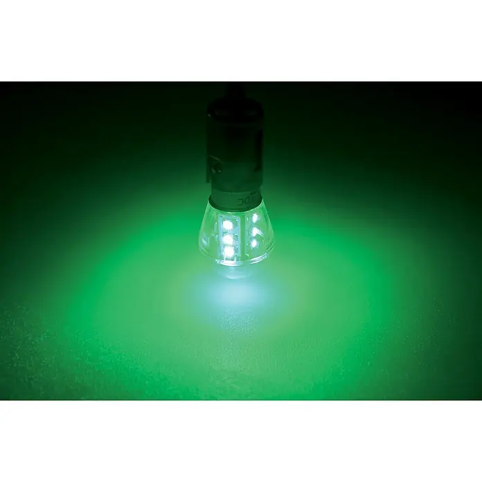 Talamex LED-Navigationsleuchtmittel für Boote - 0,9 W, 10 V - 30 V, Lichtfarbe: Grün