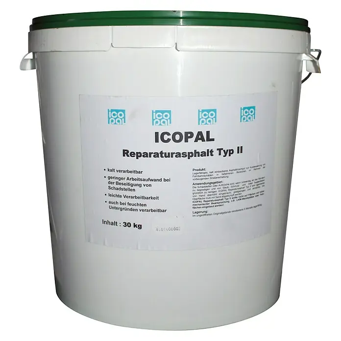 Icopal Reparatur-Asphalt Typ II - 30 kg, Gebrauchsfertig