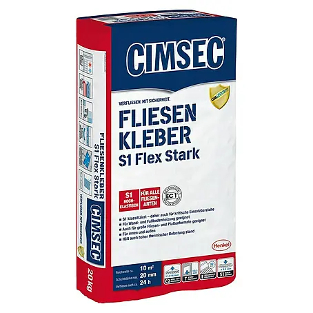 Cimsec  Fliesenkleber S1 Flex Stark