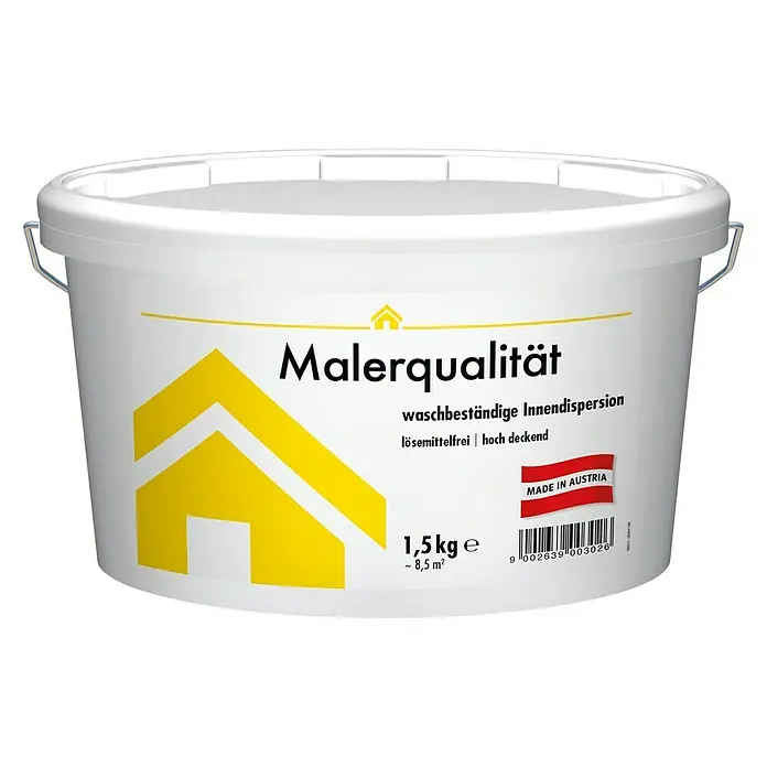Innendispersion Malerqualität - Weiß, 1,5 kg