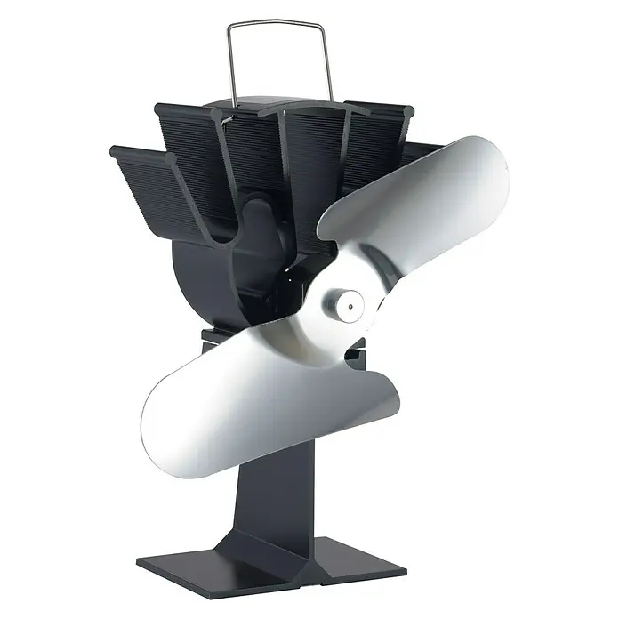 Lienbacher Ofenventilator - Stromlos, Betriebstemperatur: 100 - 300 °C - Vorderansicht