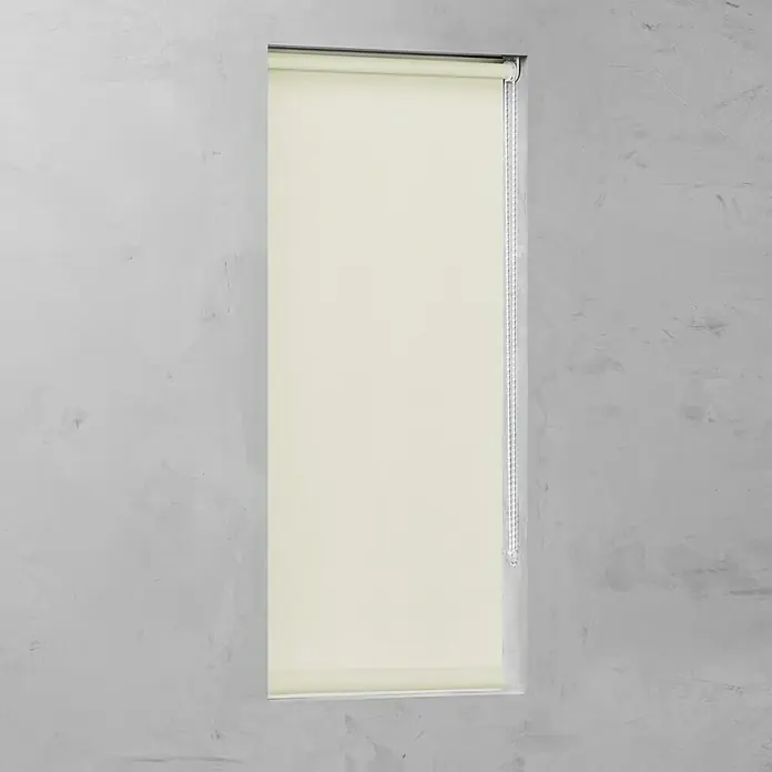 Expo Ambiente Rollo - B x H: 80 x 190 cm, Creme, Tageslichtdurchlässig - Vorderansicht