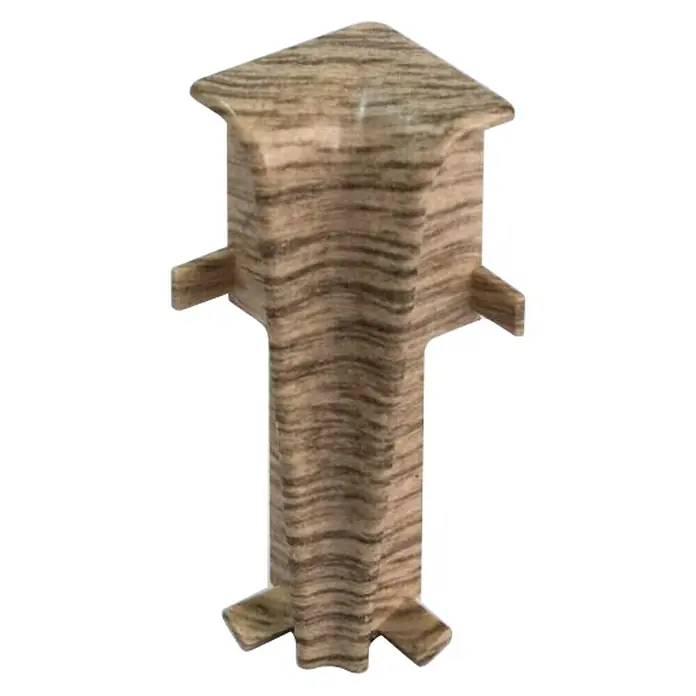 Egger Innenecke - Eiche Graubraun, 2 Stk., Passend für: Egger Sockelleisten 17 x 60 mm - Ansicht von oben