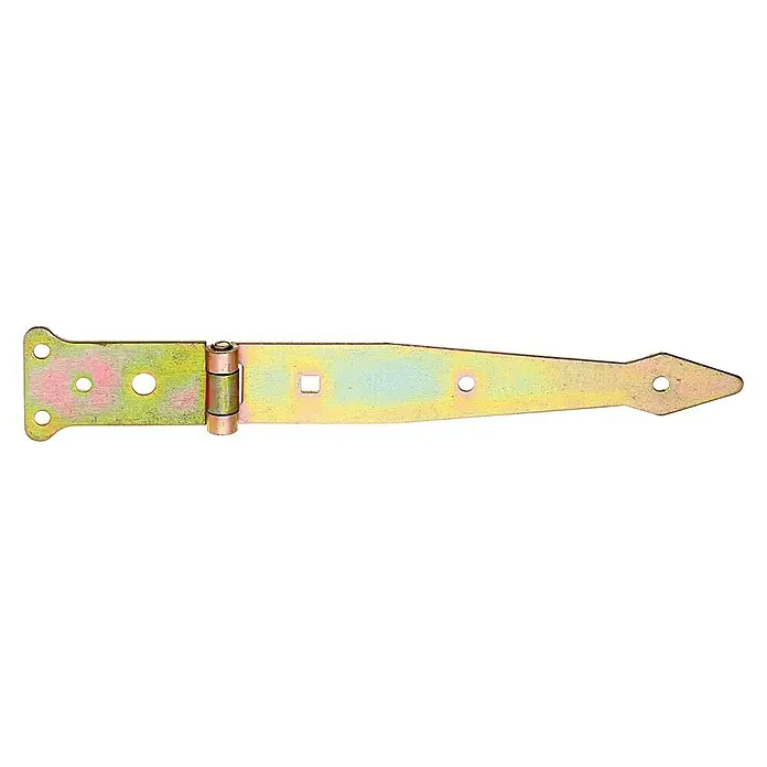 Stabilit Okov za vrata - Š x V: 279 x 48 mm, Debljina: 2,5 mm, Pocinčano - Pogled sprijeda