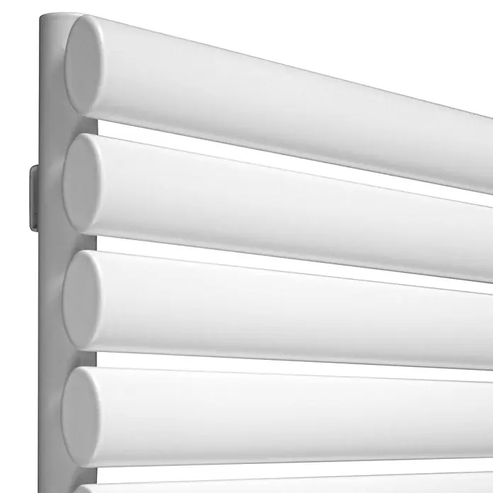 Camargue Badheizkörper Neo - 60 x 121,6 cm, 826 W, Weiß - Detailaufnahme