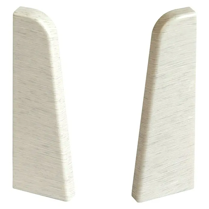 Egger Endkappe - Eiche Graublau, 2 Stk., Passend für: Egger Sockelleisten 17 x 60 mm