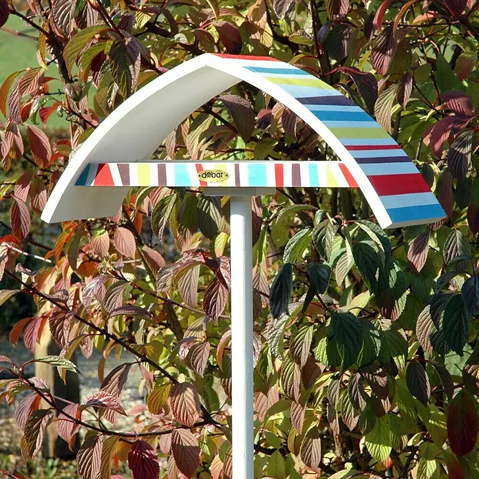 Luxus Vogelhaus Vogelhaus New Wave - 51 x 18 x 183 cm, Bunt - Stimmungsaufnahme