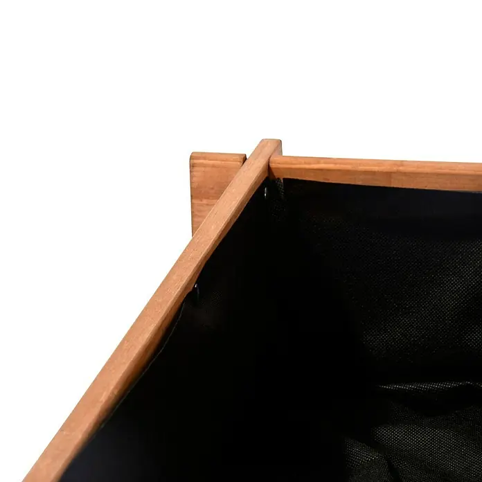 Dobar Blumentreppe Peru - 110 x 88 x 115 cm, Braun, Kiefer - Detailaufnahme