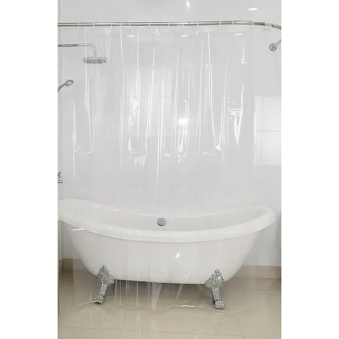 Venus Peva Duschvorhang - 180 x 200 cm, Transparent - Stimmungsaufnahme