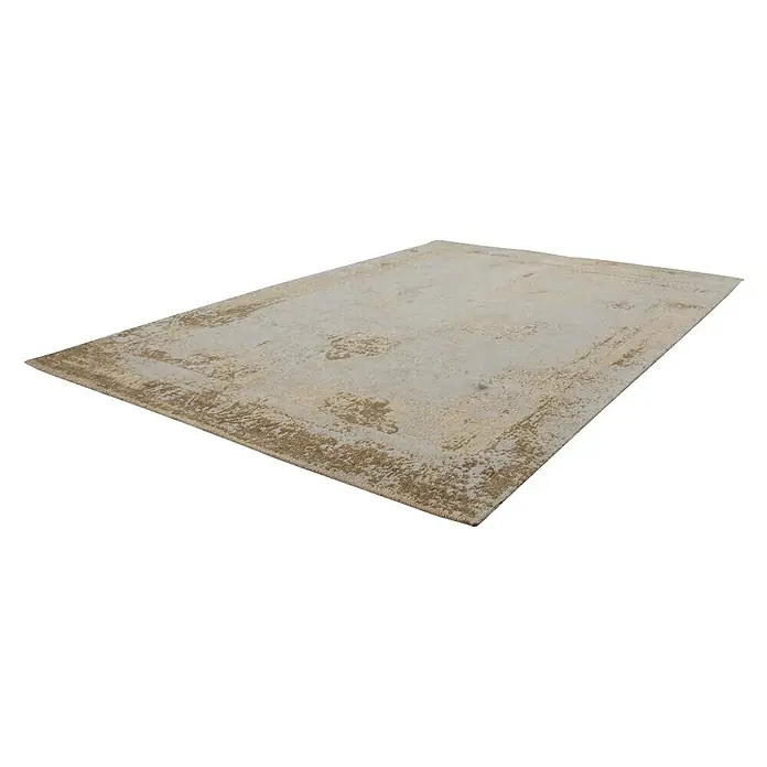 Kayoom Teppich Select 275 - Sand, L x B: 230 x 160 cm, 50% Baumwolle, 50% Polyester Chenille - Ansicht von oben