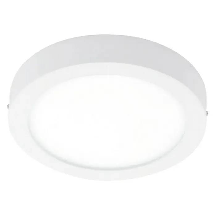 Eglo Plafón LED redondo Fueva 1 - 18 W, Ø x Al: 22,5 x 4 cm, Blanco, Blanco neutro