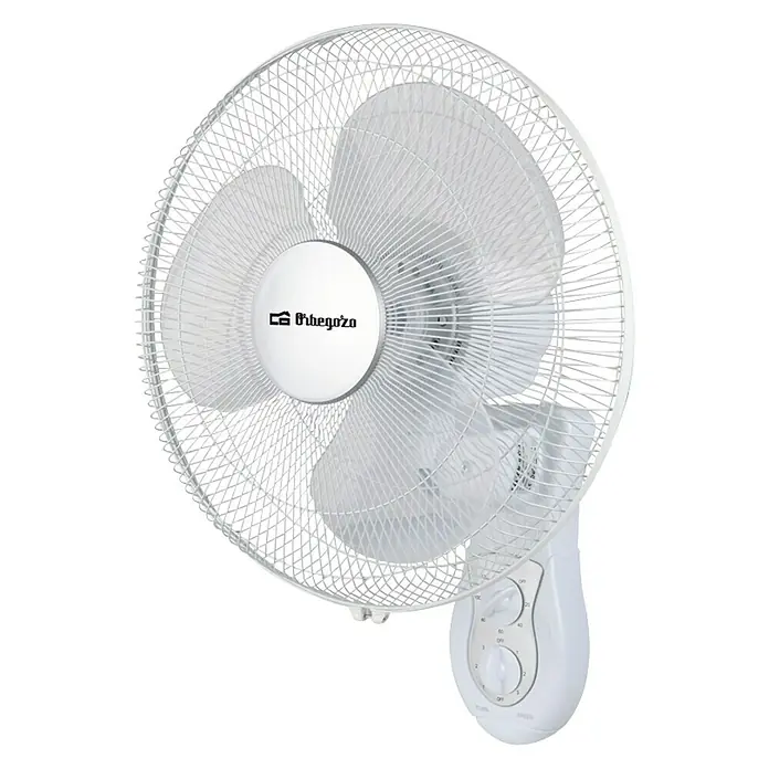 Orbegozo Ventilador de pared WF0139 - Blanco, 45 W, Diámetro: 40 cm