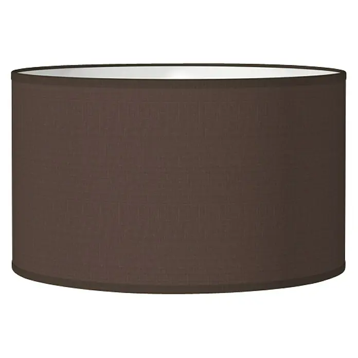 Home Sweet Home Lampenschirm Bling - Ø x H: 35 x 21 cm, Chocolate, Baumwolle, Rund