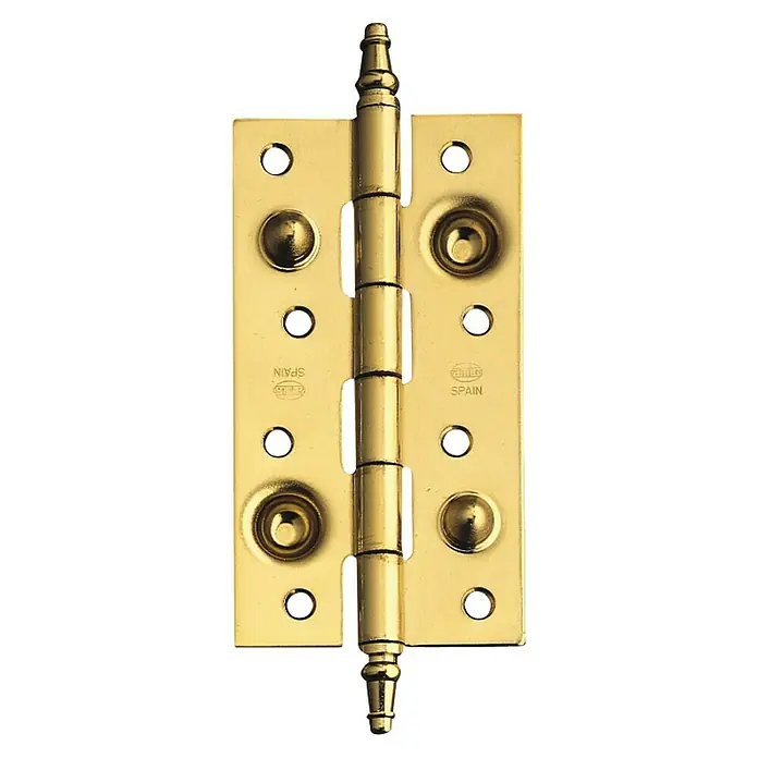 Bisagra mod. 561 - 150 x 80 x 3 mm, Latón, 1 ud.