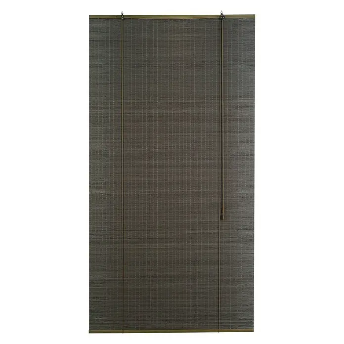 Estor enrollable Haití - An x Al: 150 x 175 cm, Marrón oscuro