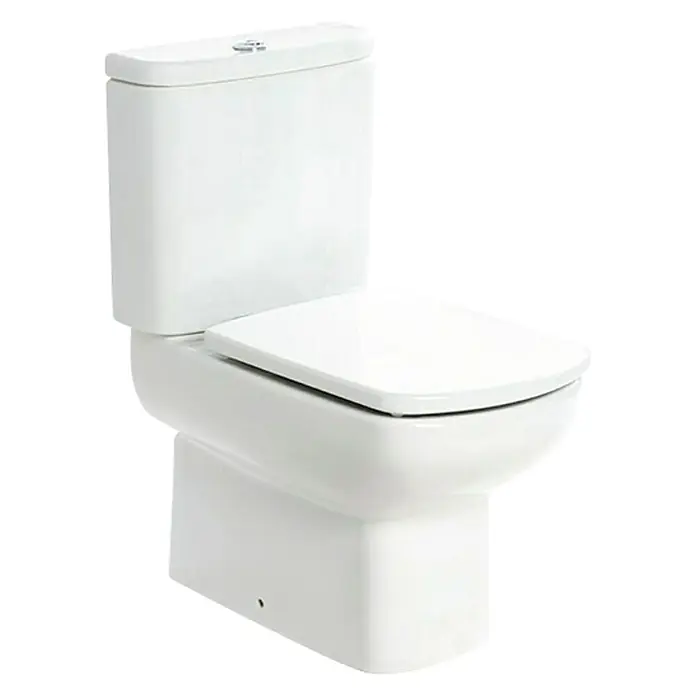 Roca Eos Pack de WC - Salida dual, Blanco