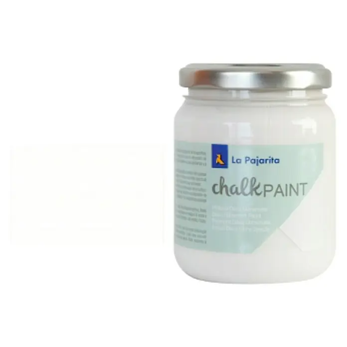 La Pajarita Pintura de tiza Chalk Paint - Blanco nube, 175 ml, Mate